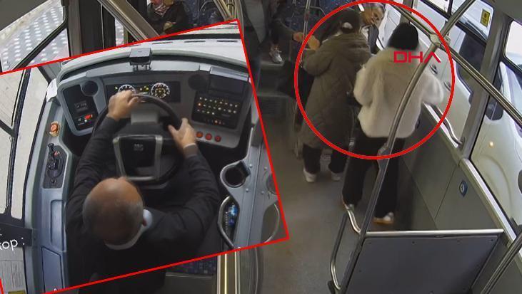 Bursa’daki Belediye Otobüsünde Fenalaşan Yolcu İçin Hızlı Müdahale ve Hastaneye Ulaşımla İlgili Kamera Görüntüleri