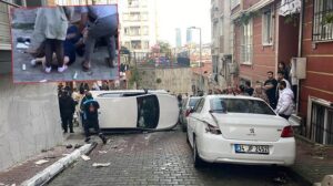 Çarpışmalı Kaza: Sokak Savaş Alanına Dönen Olayda 4 Yaralı