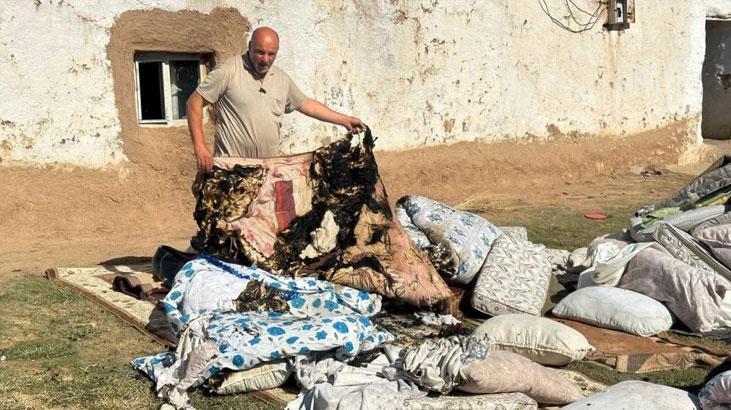 Ceylanpınar’da Yangın Kâbusu: Aile Komşularına Sığınmak Zorunda Kaldı