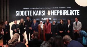 KADEM Şiddete Karşı Hep Birlikte: Toplumsal Dönüşüm İçin Turuncu Nokta Simgesi