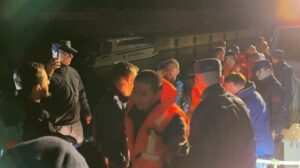 Kandıra Kefken Açığında Seyir Halinde Olan Gemi Yangını ve 25 Kişinin Kurtarılması