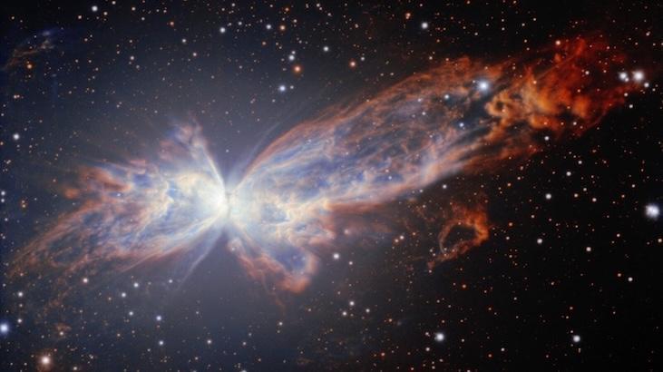 Kelebek Bulutsusu’nun Yeni Görüntüsü: Gemini South’un 25. Yılında Çarpıcı Bir Detay