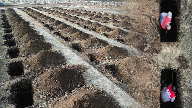 Kışa Hazırlık: Erzurum’da Mezarlıklar Aşama Aşama Hazır Edildi