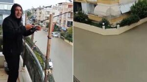 Sağanak Yağmurun Ardından Burhaniye ve Edremit’te Su Baskını ve Halkın Tepkisi