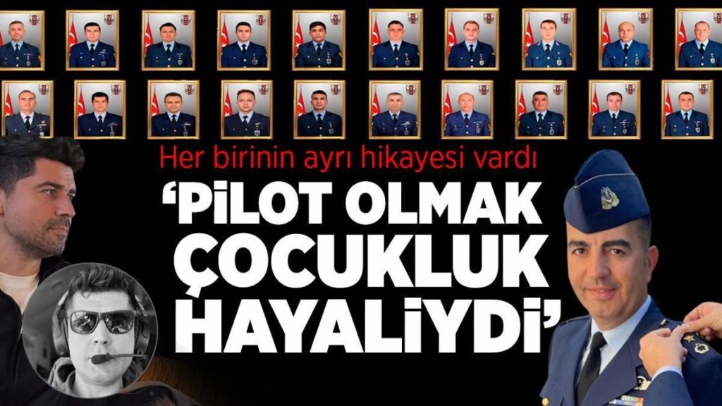 Türk Hava Kuvvetleri Şehit Pilotlar: Gökhan Korkmaz, Serdar Uslu ve Cüneyt Kandemir’in Hikayesi