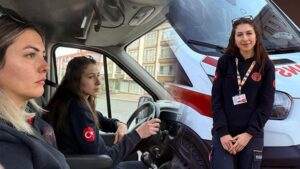 Ankara’da 112 Acil Hizmetlerinde Kadın Paramedik Şoförü: Zamanla Yarışan Hayat Kurtaran Hikâye