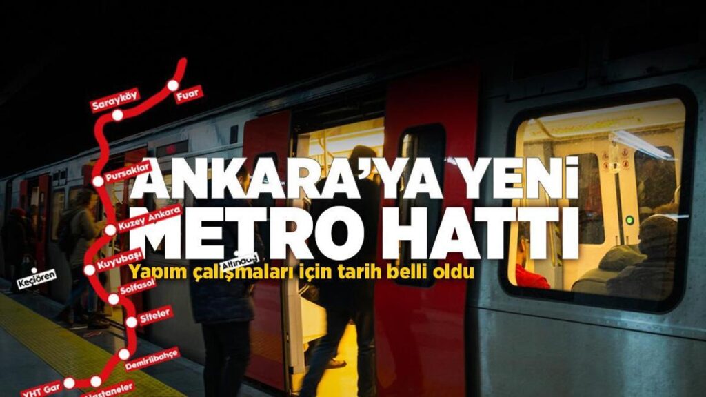 Ankara’nın Esenboğa Havalimanı’na Yeni Metro Rotası: Aktarmasız Yolculuk ve 12 İstasyon