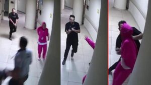 Boşanma Aşamasındaki Eşine Yönelik Silahlı Saldırının Güvenlik Kamerası Görüntüleri