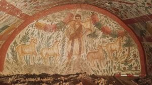 Çoban İsa Figürüyle Erken Hristiyanlık Döneminin İznik Nekropolünde Dikkat Çeken Keşfi