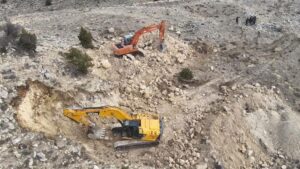 Dağlık Alanda Kaçak Kazı Operasyonu: 14 Şüpheli Gözaltında