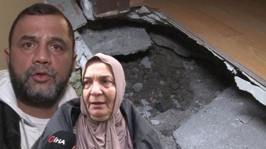 İstanbul Fatih’te 4 Katlı Bina Zemininde Şiddetli Hasar İddiası