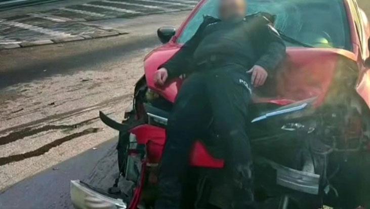 Sabah Saatlerinde Yaşanan Kaza ve Polis Memuru Yaralanması Olayı