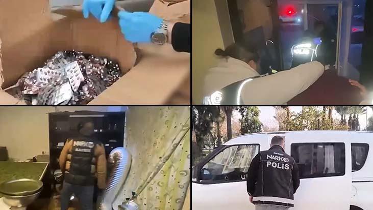 Türkiye Genelinde Eş Zamanlı Uyuşturucu Operasyonları: Büyük Başarı ve Elde Edilen Miktarlar