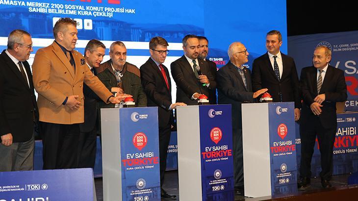 Amasya Kura Töreninde 2.601 Sosyal Konutun Hak Sahipleri Belirlendi: Yüzyılın Konut Projesi Kapsamında Proje Güncellemesi