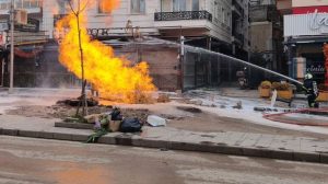 Atık Haldeki Şebeke Arızası ve Patlama Olayı: Bölgeye Erişim ve Kurtarma Çalışmaları