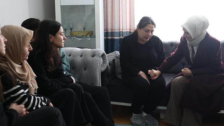 Atlas Çağlayan’ın Ailesine Ziyarette Bakan Göktaş’tan Erdoğan Taziye Desteği