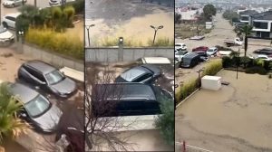 Aydın’da Dün Akşamdan Başlayan Sağanak Tahliye ve Ulaşım Aksiyonlarıyla Devam Ediyor