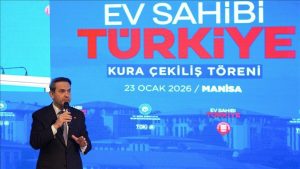 Manisa’da Bayraktar’ın TOKİ 500 Bin Sosyal Konut Projesi Kura Töreni ve Enerji Vizyonu