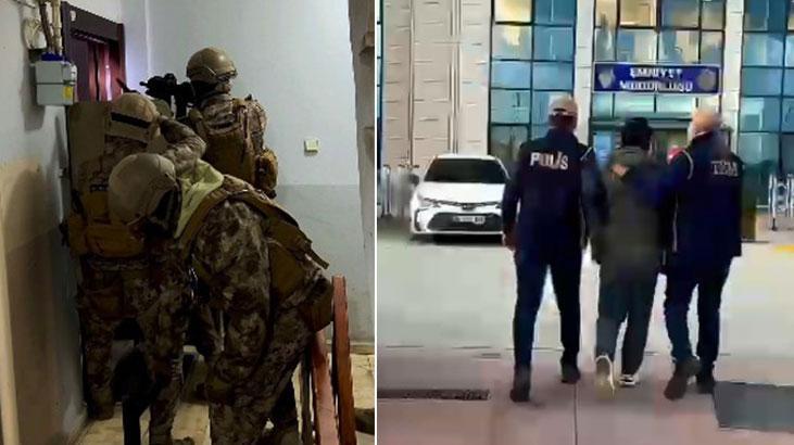 DEAŞ Şüphelilerine Yönelik Operasyon: Üç Yabancı Tutuklandı ve Adliyeye Sevk Edildi
