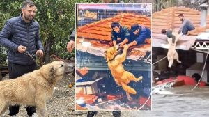 Dimçayı’nda Paşa’yı kurtaran kahramanlar: Kapıyı söküp çatıya çıkarak mahsuru kurtarma anı