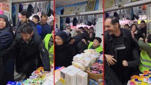İnegöl’de 27. Yıla Özel İndirim Fırtınası: Kapılar Açılınca Herkes İçeri Akın Etti