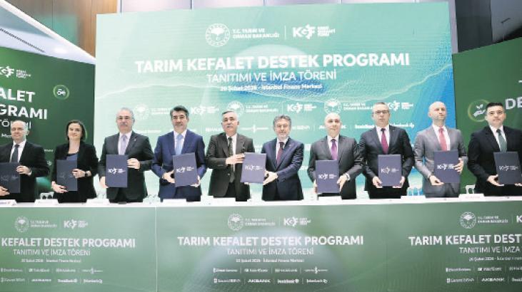 Tarım Kredisi için Kefalet Programı: 8 Kamu ve Özel Banka ile Başlayan Güçlü Finansal Destek Platformu