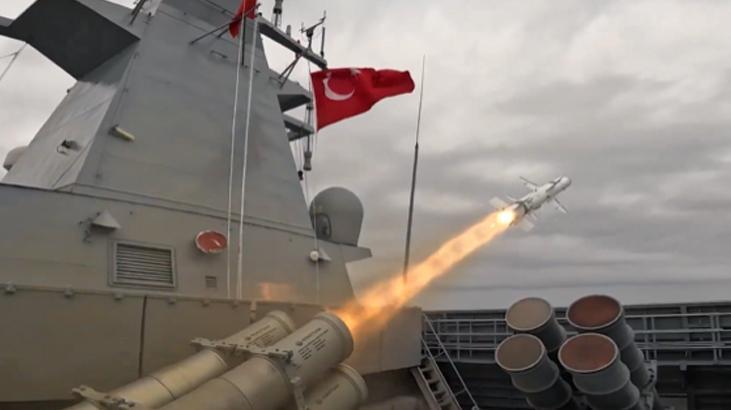 ATMACA Füzesinin Denizden Karaya Uzanan Yeni Kabiliyetinin Sahada Test Edildiği Anlar