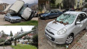 Denizli’de Kuvvetli Rüzgâr ve Fırtına Nedeniyle Ulaşım ve Faaliyetlerde Kısıtlamalar