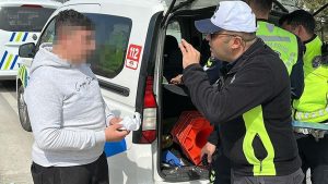 Kuzey Çevre Yolu’nda Plakası Olmayan Motosikletle Kaçış: 399 Bin 500 Liralık Cezayir ve Para Cezası Detayları