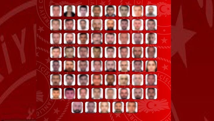 Kırmızı Bültenli ve Ulusal Seviyede Aranan 61 Şüphelinin İadesi Gerçekleşti