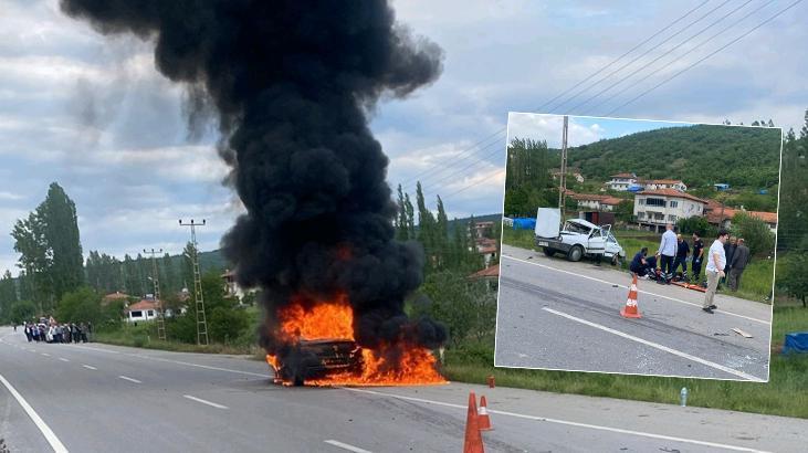 Amasya Yeşilöz Meydanında Korkunç Kaza: Sürücü ve Torunu Hayatını Kaybetti