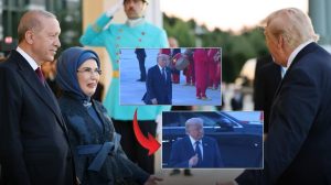 Beştepe’de Mehterli Karşılama ve Erdoğan Çiftiyle Uzun Sohbetler