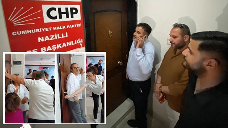 CHP Nazilli İlçe Teşkilatında Devir Teslim Krizi: Kapılar Kilitli Kaldı