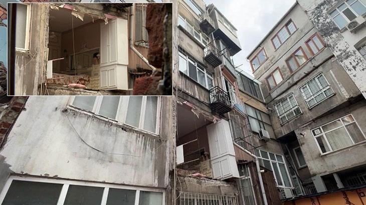 Halaskargazi’de Duvar Çöktü: 97 Yaşındaki Kadın Güvende, Kimse Yaralanmadı