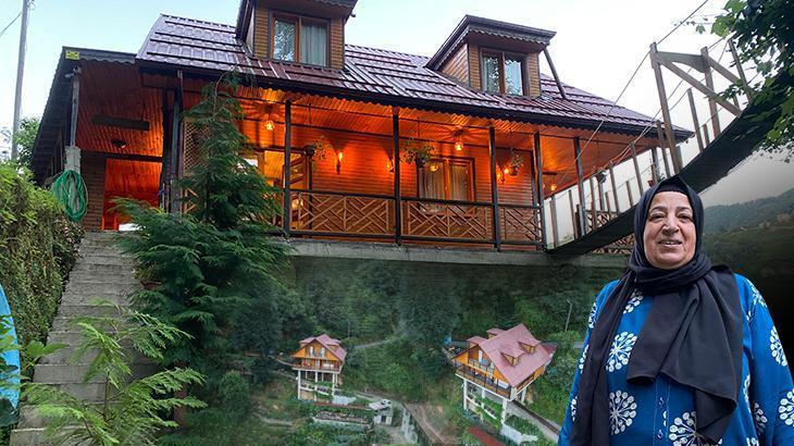 7,5 Metre Yükseklikte Taşınabilir Yol Üstünde 4+1 Ahşap Villa: Karadeniz’de Yaratıcı Çözüm