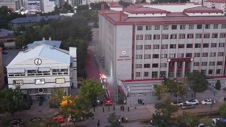 Erzurum Adliyesi Arşiv Bölümünde Yaşanan Yangın: Olayın Detayları ve Müdahale