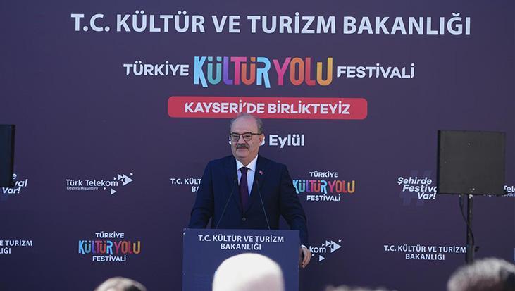 Kayseri’de Türkiye Kültür Yolu Festivali Açılış Programı