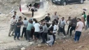 Şahinbey’de Aileler Arasındaki Kavga: Anlar Kamera Kaydında