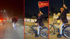 Bisikletle Cumhuriyet Coşkusu: Urfullah Çiftçi’nin Kutlama Hikayesi