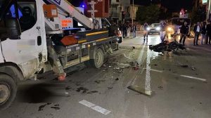 İnegöl’de Korkutan Kaza: Motosikletli Sürücü Yaşamını Yitirdi, Vinç Şoförü Gözaltında